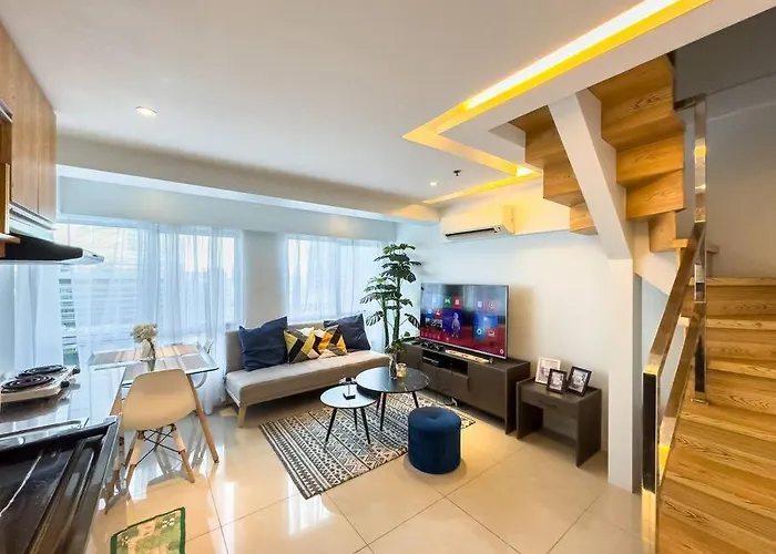 Appartamento A2j Luxury 2br Bgc Near High Street, Malls Manila